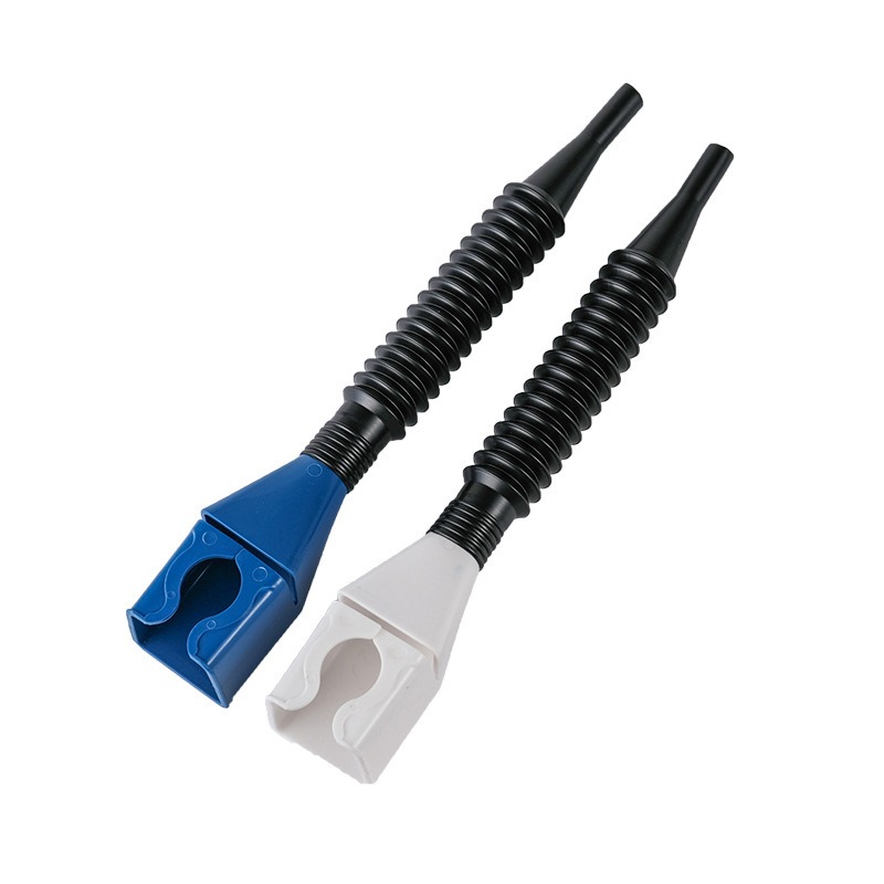 Two-piece portable oil bottle funnel set, car fuel funnel, multifunctional telescopic small-caliber funnel kitchen accessory