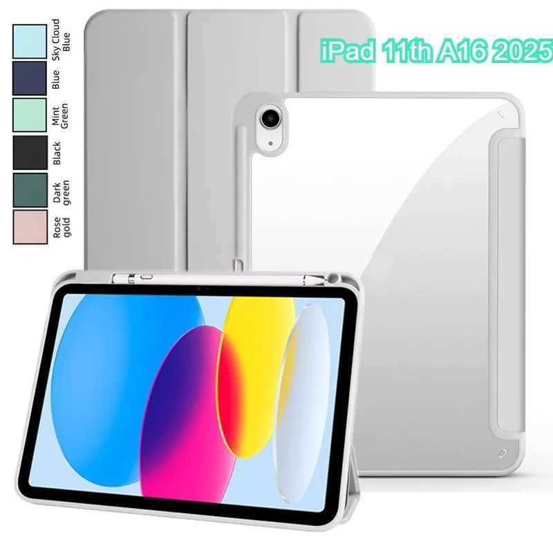 Case for IPad 11th A16 2025 10th Generation 109 Clear Hard Back Shell Funda Capa for IPad Air 7 6 5 4 Gen 7 8 9 105 Inch H251210