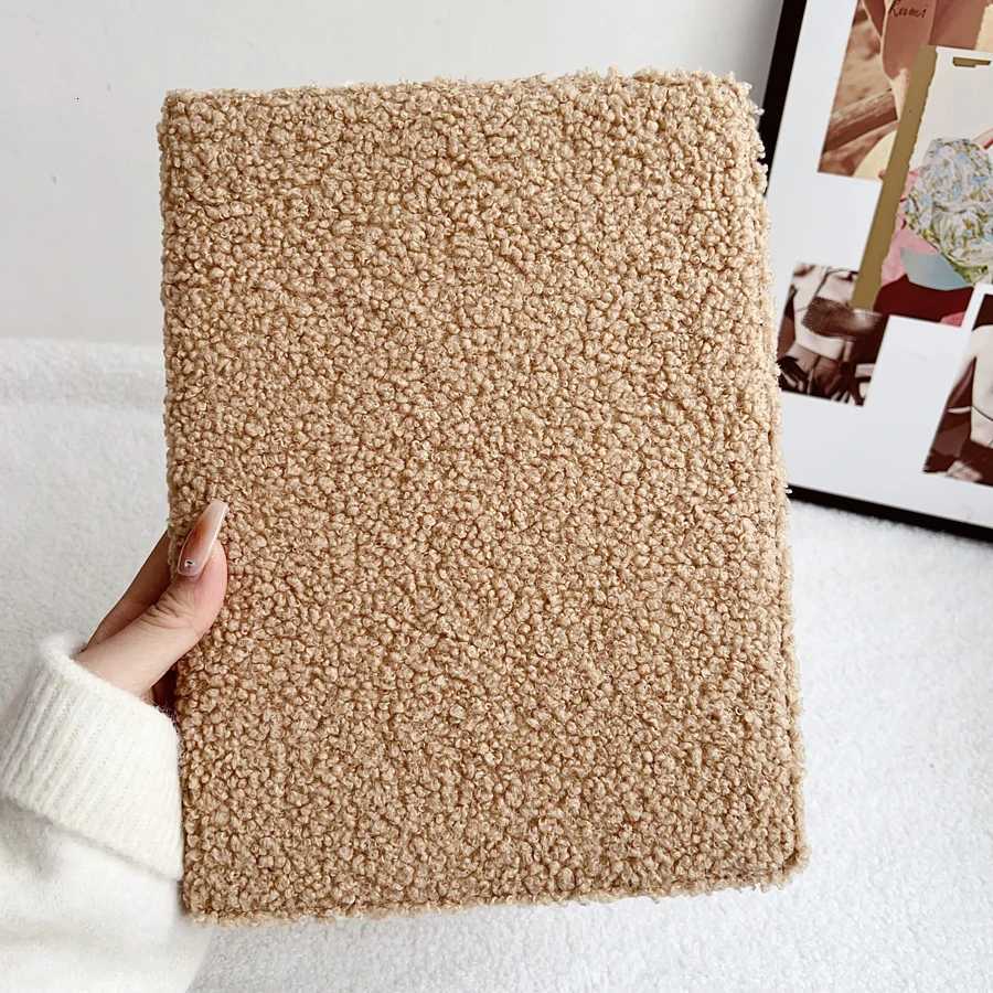 Fluff Leather Stand Tablet Cover For iPad Case Air Pro 2024 2025 MINI 3 4 5 6 7 8 9 10th Generation 97 105 109 102 11 inch H251210