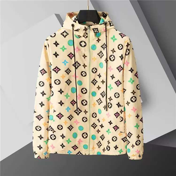 Popular Designer Mens Jackets Windbreaker Pilot Clothes Hoodies Jacket Autumn Casual Outerwear Raincoat Coat Man Windproof Classic Long Sleeve Tops Coat M-XXXL