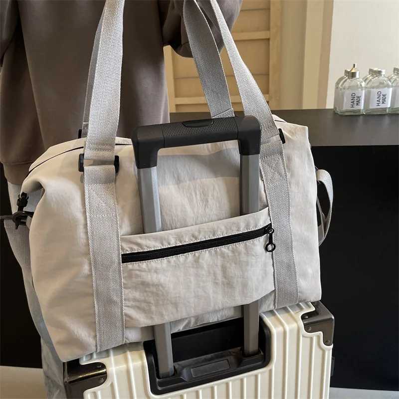 Short-distance Travel Bag Wens Lightweight Yoga Fitness Bag Portable Airplane Bag Business Trip Lage Bag Y251209