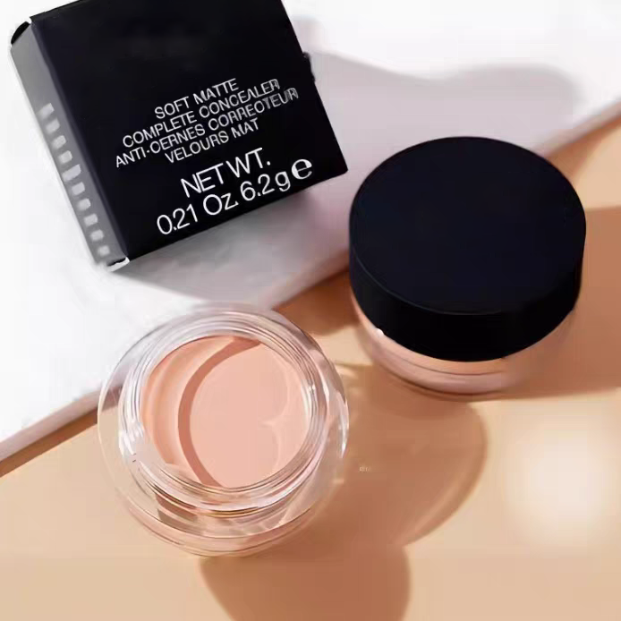 Concealer Cream Jelly Vanilla Custard Cover Acne Marks Black Eyes Brighten Tear Ditch Conceal Defects 6.2g Long Lasting Brand Good Quality