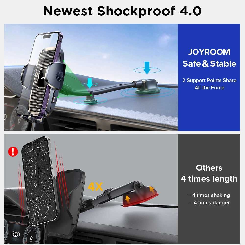 Dashboard Phone Holder for Car360 Widest View9in ible Long Universal Hands Auto Windshield Air Vent Phone Mount C251210