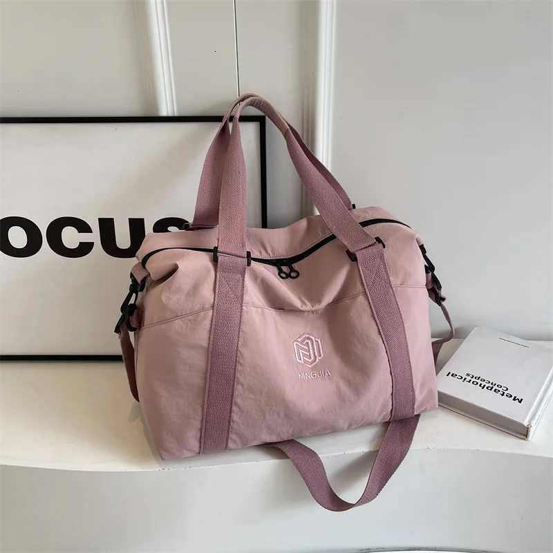 Short-distance Travel Bag Wens Lightweight Yoga Fitness Bag Portable Airplane Bag Business Trip Lage Bag Y251209