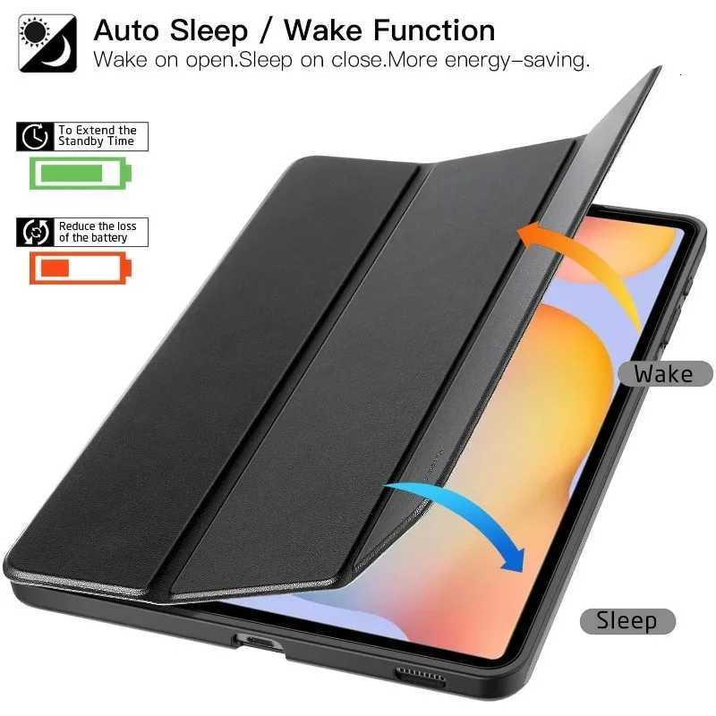 For Galaxy Tab S11 tra 146 inch 2025 TPU Smart Magnetic Case Funda For Galaxy Tab SM-X930 SM-X936 Soft Tablet Cover H251210