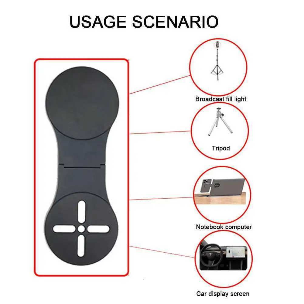 1pcs Aluminum Phone Holder Convenient Phone Mount for iPhone on Laptop or Car For Tesla Model 3 Y Cpatible C251210