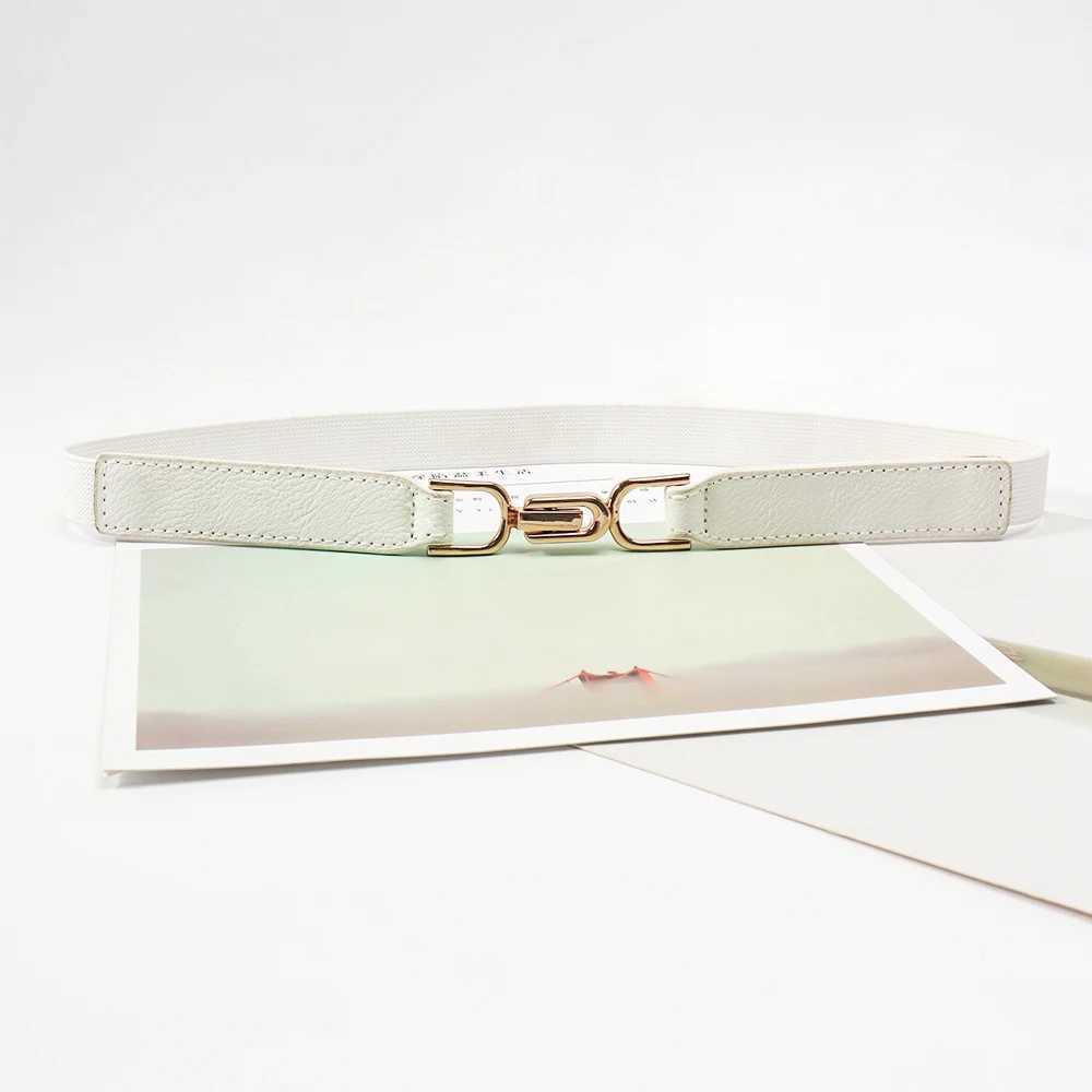 Luxury Women Skinny Belt for Dresses Ladies Fashion Elastic Belts Waist Band Cinch Waistband Y251210