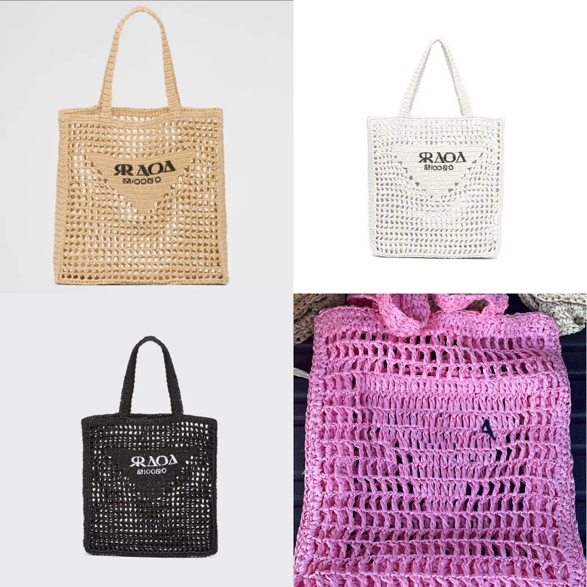 Designer bag Tote Bag Shoulder Bag Market Bag Open Simple Woven Shoulder Bag Commuter Bag Summer Beach Tote Vacation Woven Bag Resort Beach Bag Textured Weave Bag