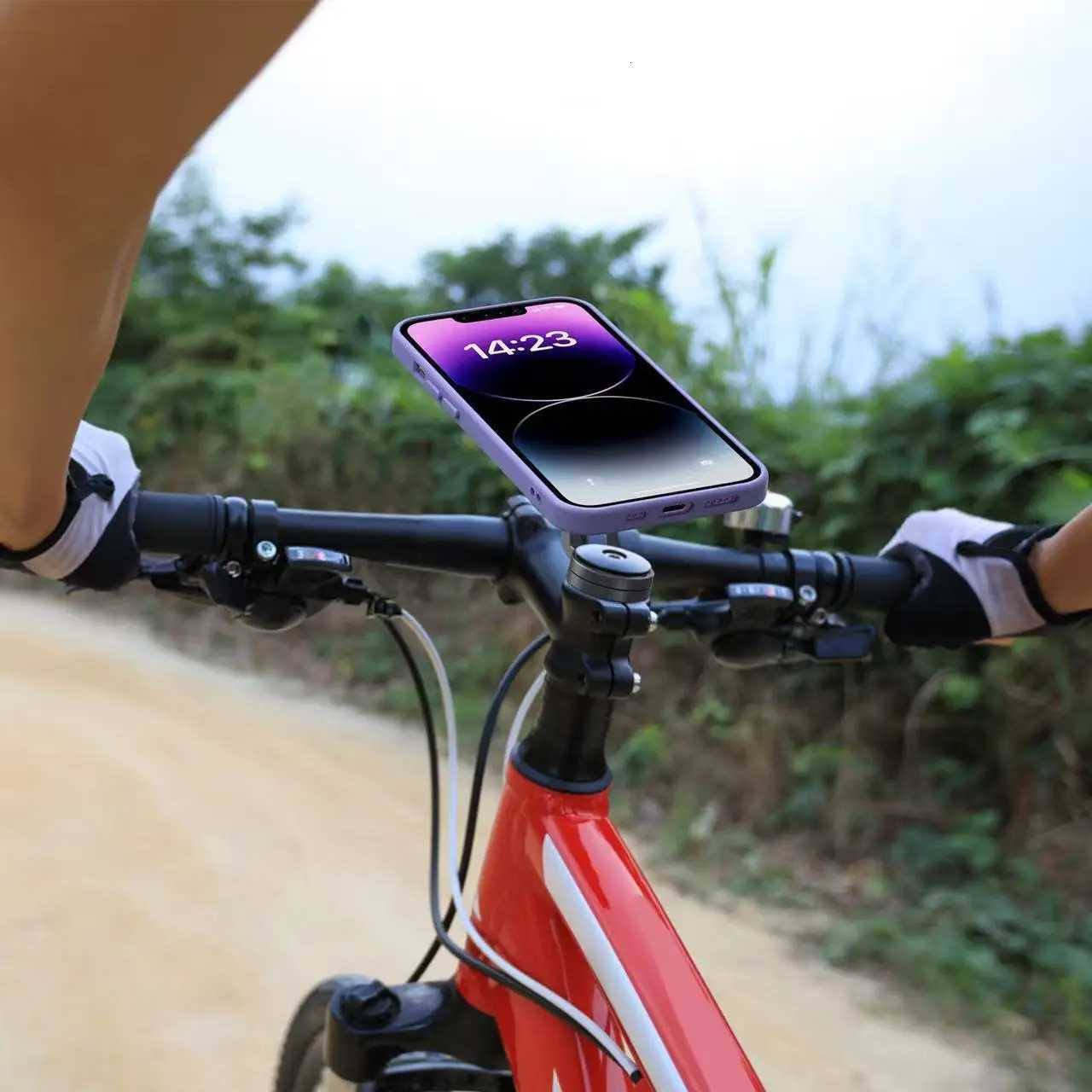 Motorcycle Phone Holder Anti-Shocked Stable Bike Phone port Rotatable Bike Phone Stand Outdoor Riding Motorcycle Accessories C251210