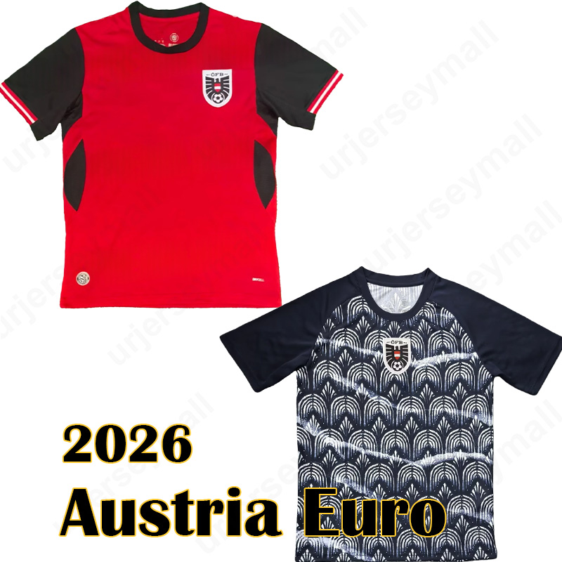 Austrian national football team for the 2026 World Cup David Alaba Christoph Baumganner Nicolas Seveld the uniforms of the national team and the training team