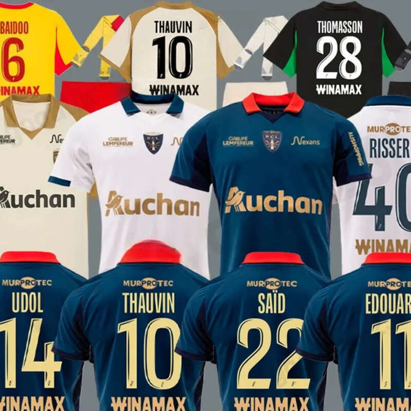 25 26 Maillot RC Lens Soccer Jerseys NZOLA Men Saint-Barbe Special SOTOCA KAKUTA FULGINI DIOUF 2025 2026 SPIERINGS GANAGO WAHI Football Shirt