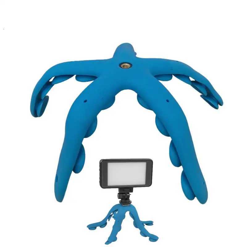 reative Octopus Phone Holder ible Rubber Tentacle Camera SLR Stand Bendable Suction Cup Mount Holder ForTik Tok Live C251210