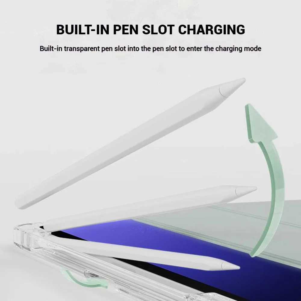 With Pencil Holder Tablet Case For A9 Plus 11 inch A8 For Galaxy S10 S9 FE S8 S7 Plus T970 S6 Lite P610 Shockproof Cover H251210