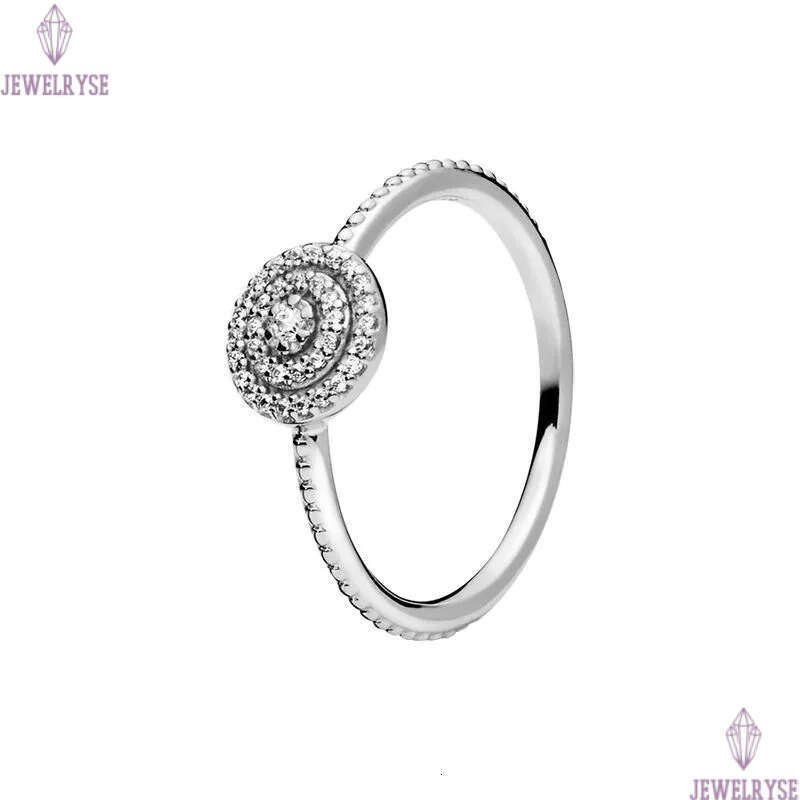 925 Silver Elegant Sparkle Ring shine CZ Diamond Wedding Jewelry for Women Girlfriend Gift nail love promise ring Engagement Rings with Retail Box