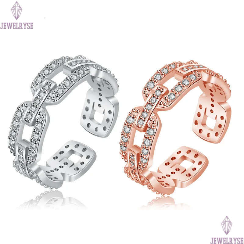 retro vintage simple designer band rings jewelry for women hollow geometry korean fashion elegant diamond love ring rose gold silver with crystal