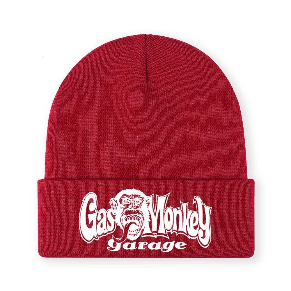 Luxury 1pcMonkey Acrylic knitted beanie outdoor headwear accessory windproof and warm ski hat 100 acrylic slightly elastic Y251209