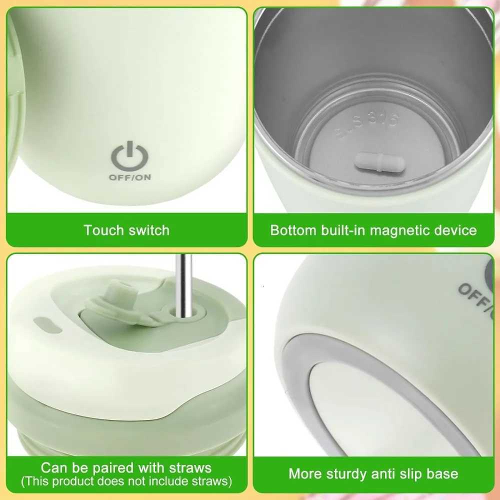 400ML Automatic Electric Stirring Coffee MUgs Portable Rechargeable Stirring MUg Electric Blender for Office Travel MUg C251210