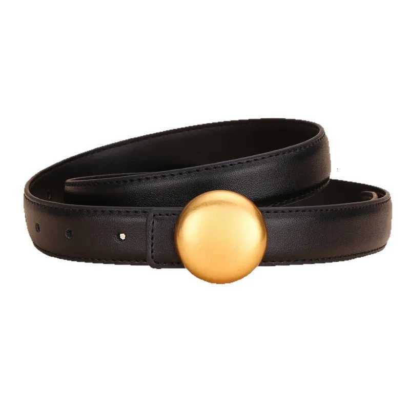 Luxury Winter New 25cm Leather Womens Belt Genuine Leather Belt Fashion Accessory Multi-Purpose Waist Belt High-Quality Feel Jea Y251210