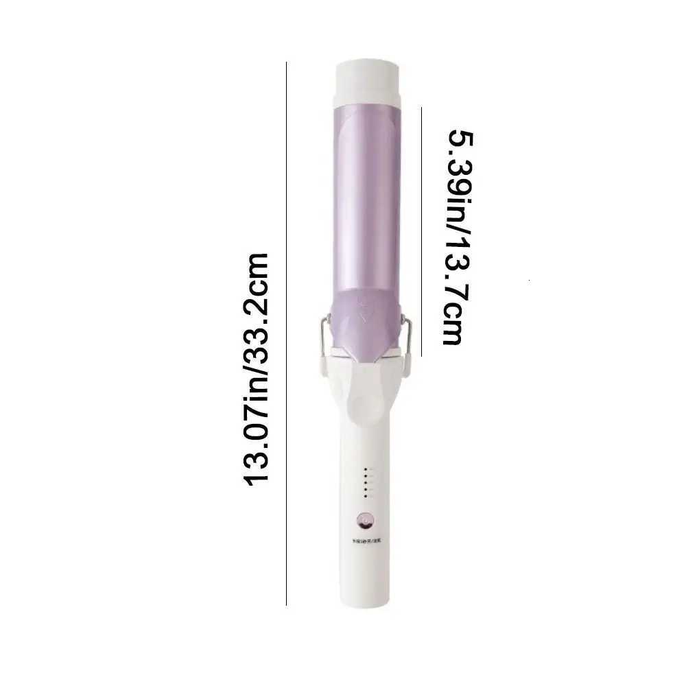 Ceramic 40mm Hair Curling Iron Fast Heating 5 Temperature Adjustment Electric Hair Curler Big Wave ManualT251210