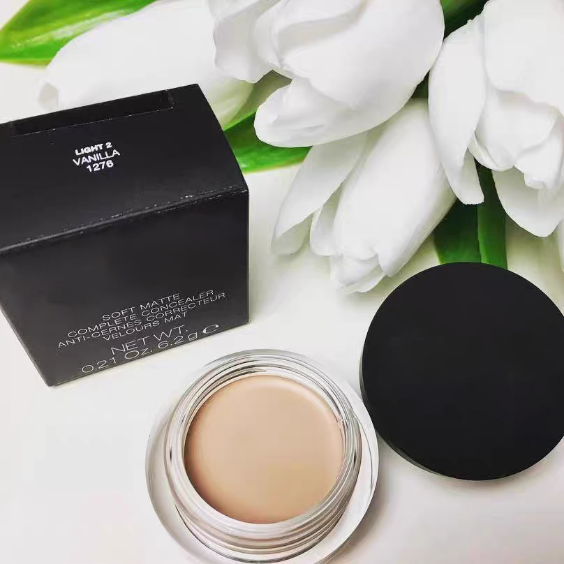 Soft Matte Complete Concealer Anti-Cernes Correcteur Velours Mat 6.2g Cover Acne Marks Black Eyes Brighten Tear Ditch Conceal Defects Long Lasting Bra