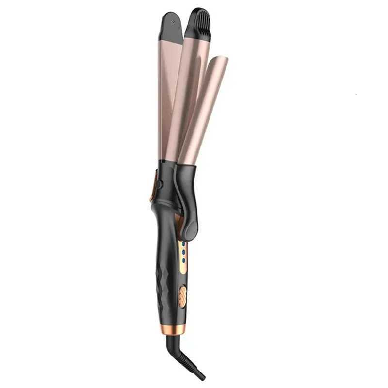 2 in1Curling Iron Hair Straighteners Ceramic Curling Iron and Straightener Women Iron Straightener Plate Clip Hair Styling ToolsT251210