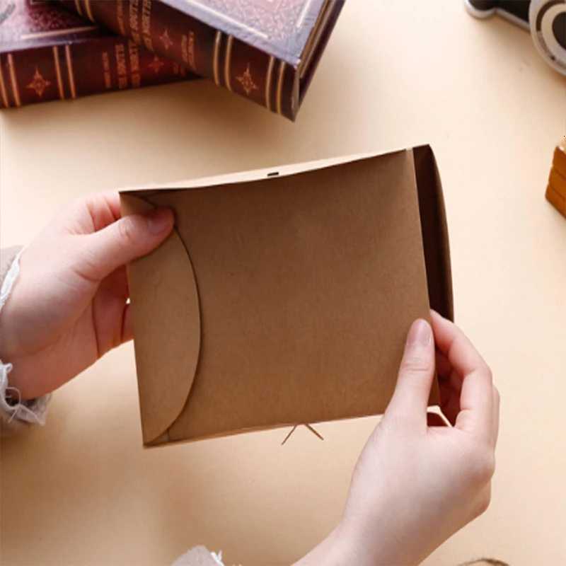 10Pcs mini Vintage Dried Flowers Greeting Card Handmade Blank Note Card Thank You Cards Birthday Wedding Party Invitation Card H251210