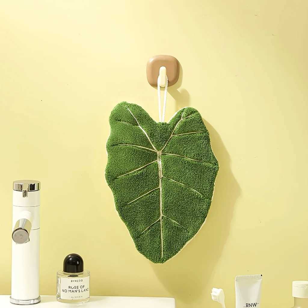 Leaf Towel - Ultra Soft Quick Dry Elegant Decor for Bathroom Kitchen Shop Now C251210