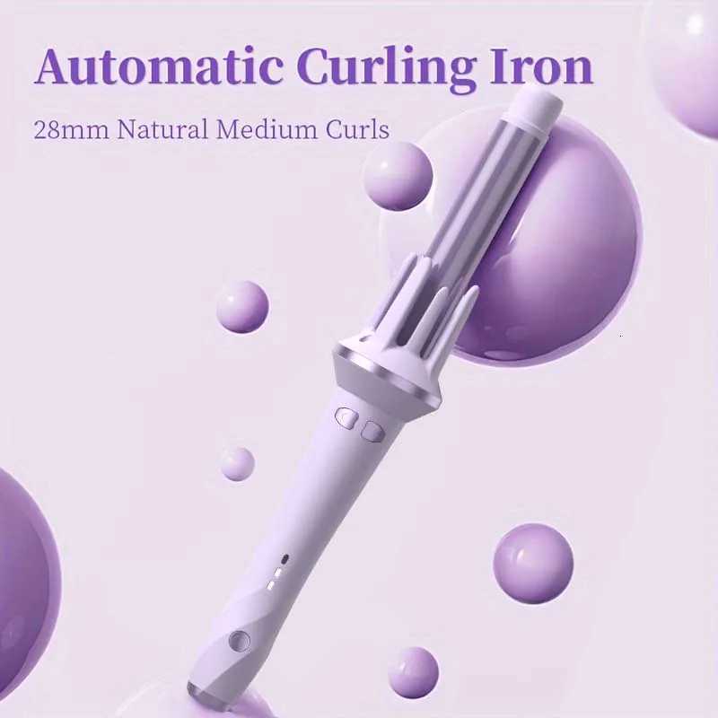 Automatic Rotating Curling iron PTC heated Professional Curling iron Portable Air rotating negative ion wave curling ironT251210