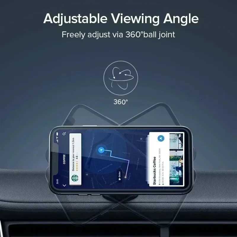 Magnetic Car Phone Holder Mount Dashboard Smartphone Mobile Stand Bracket Cell GPS port in Car For iPhone C251210