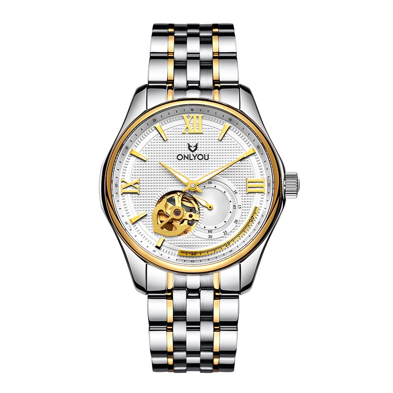 ONLYOU Classic Men's Watch, Suitable for Both Casual and Business Occasions, 30-meter Water Resistance, An Elegant Gift for Men.