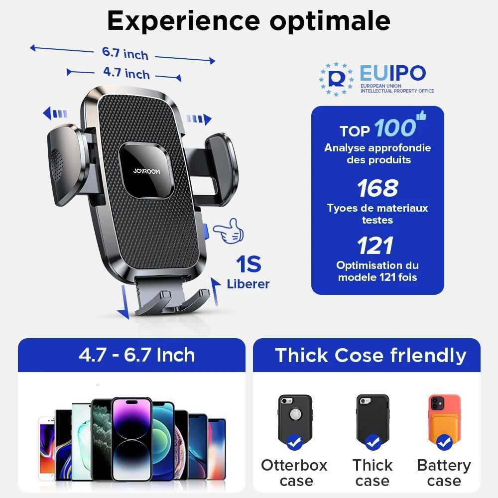 Dashboard Phone Holder for Car360 Widest View9in ible Long Universal Hands Auto Windshield Air Vent Phone Mount C251210