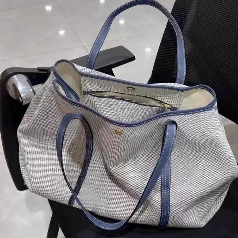 2025 Hot Seller New Canvas Casual Wens Bag Fi Versatile Single Shoder Handbag Simple Shopping Bag Large Capacity Y251209