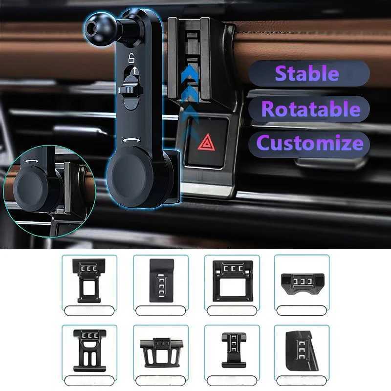 Rotatable Extension Rod Car Mobile phone holder Base Car Phone Stand GPS Mount Joint Extension Car Phone Holder Accessories C251210