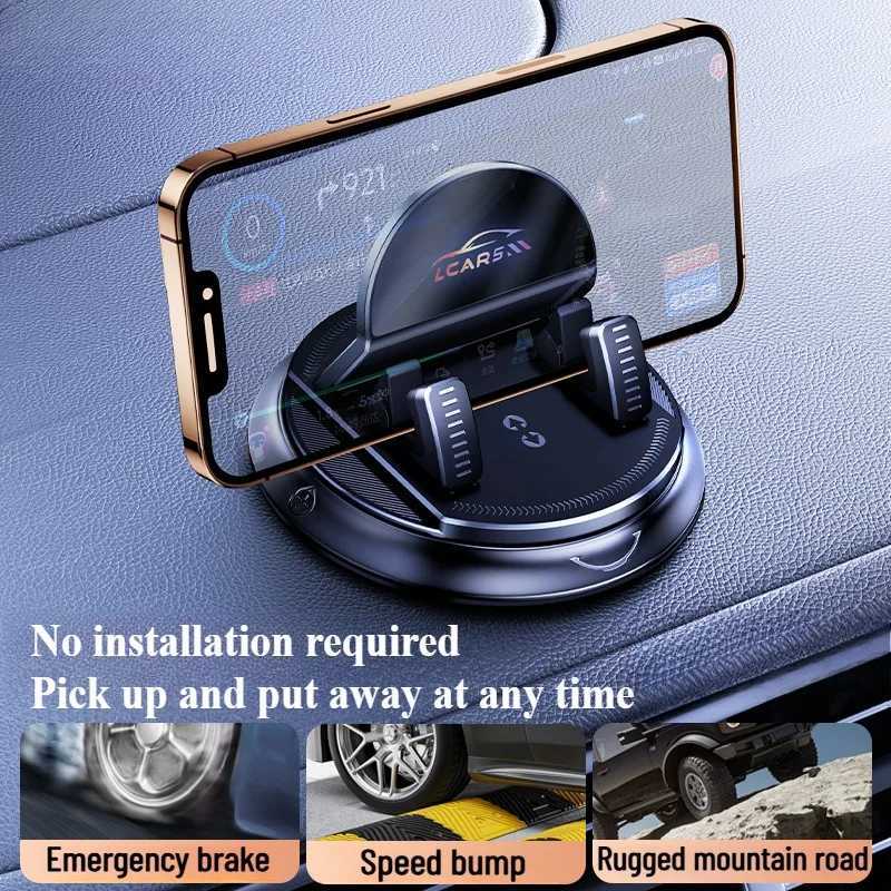 360 Degree Rotating Car Phone Holder Sticky Suction Cup Mti-Purpose Use Mobile Stand for Dashboard Auto House car accessory C251210