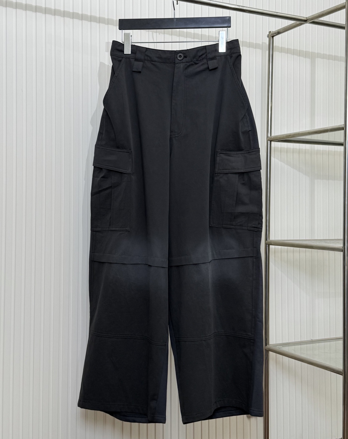 Men's Plus Size Pants Round neck embroidered and printed polar style summer wear with street pure cotton r32r