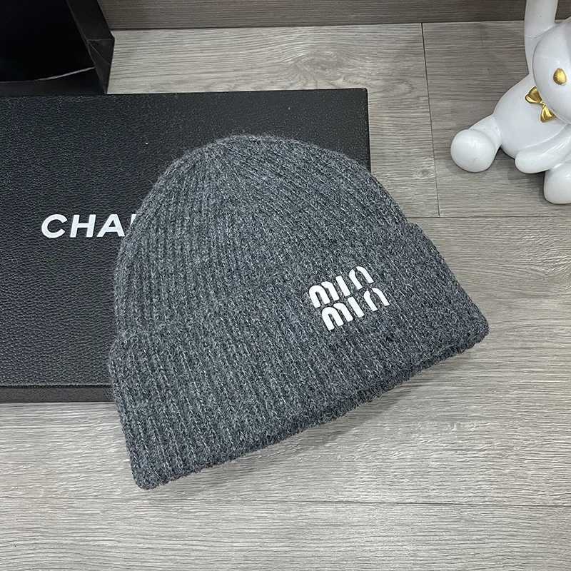 Luxury Winter Hats with letter For Women Rabbit Fur Knitted Beanies Curled Thickened Keep Warm Bonnet Cap Female Soft Beanie Ski Cap Y251209