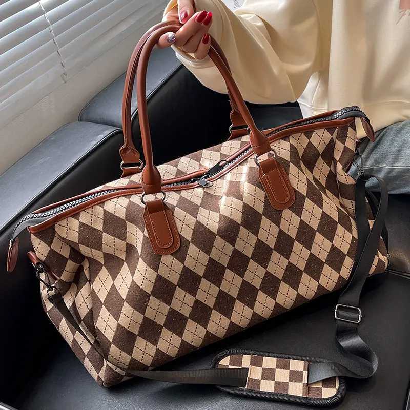 Wens Portable Travel Bag Large-capacity High-end Sports Fitness Travel To Be Produced Storage Short-distance Lage Bags Y251209