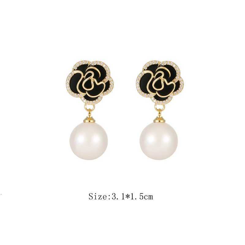 New French Fashionable Luxury Gla lia Imitation Pearl Earrings Wens Gifts Banquet Jewelry 2025 Y251210