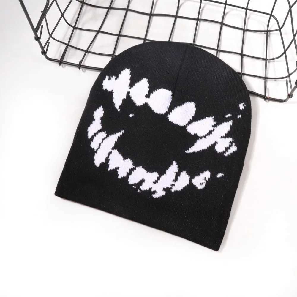 Luxury 2025 Fashion Hat Knitting Beanies Goth Caps Men Women Winter Pop Harajuku Vintage Warm Hip Hop Casual Outdoor Cap Y251209