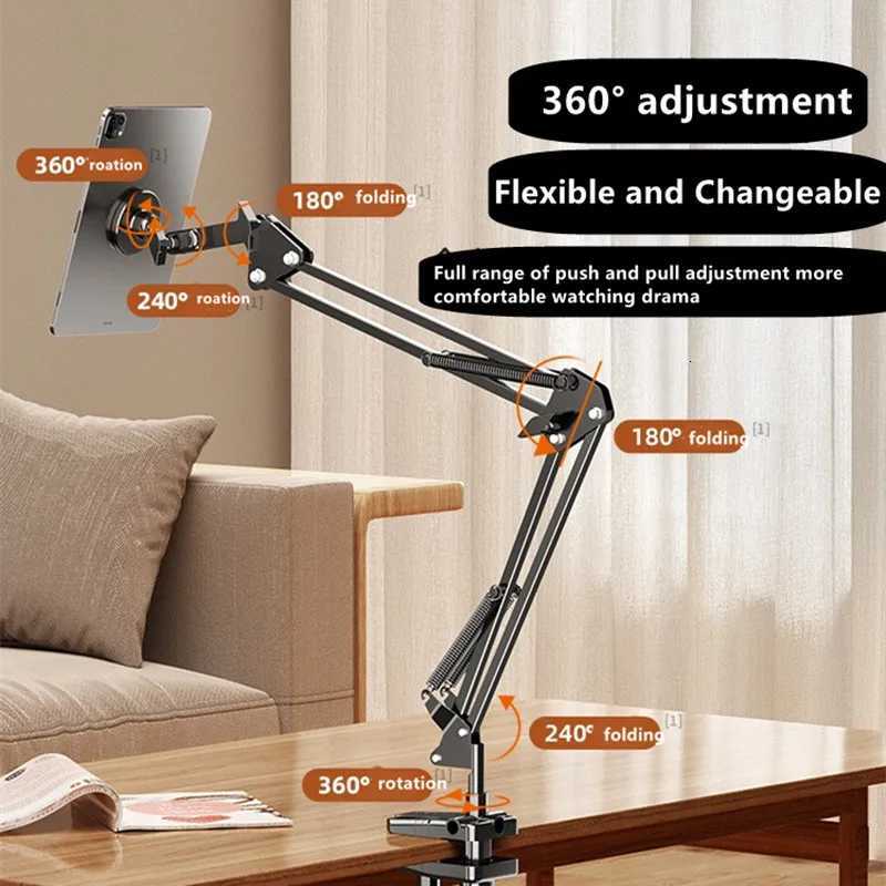 Over Desktop Magnetic Bed Phone Holder For iPhone 12 13 14 15 16 Pro Max Adjustable Long Lying Shooting Cradle C251210
