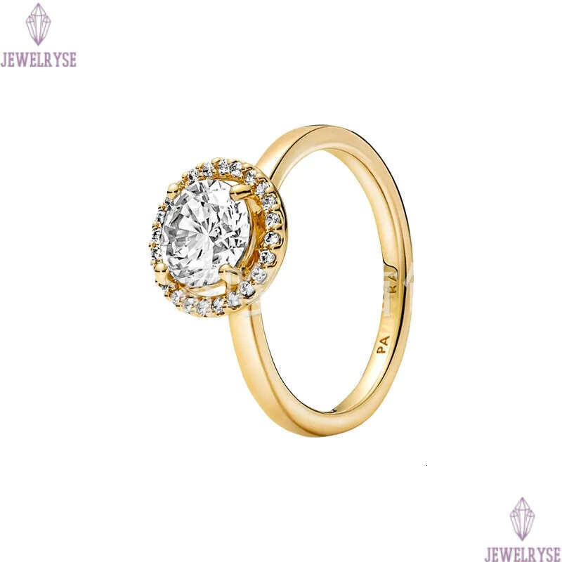 Luxury cute crown designer ring for women 18k rose gold love heart round stone shine crystal cz zircon diamond retro vintage band engagement rings jew