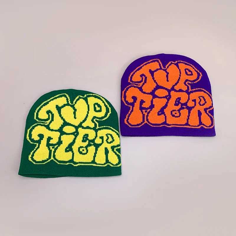 Luxury Letter Love Wool Knitted Hats Autumn and Winter Warm Hip Hop Beanies Comfortable Street Versatile Fashion Personal Color Block Y251209