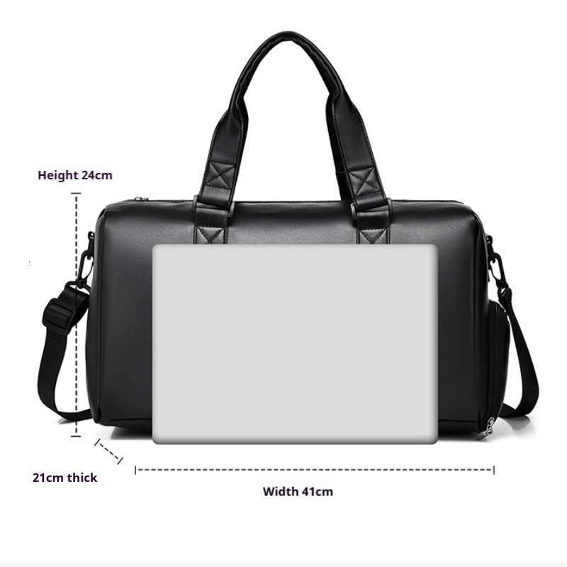 LargeCapacityTravelBagGym BagSeparati of Wet and DryIndependent shoe cpartmentSuitablefortravelfitnessweekend vai Y251209