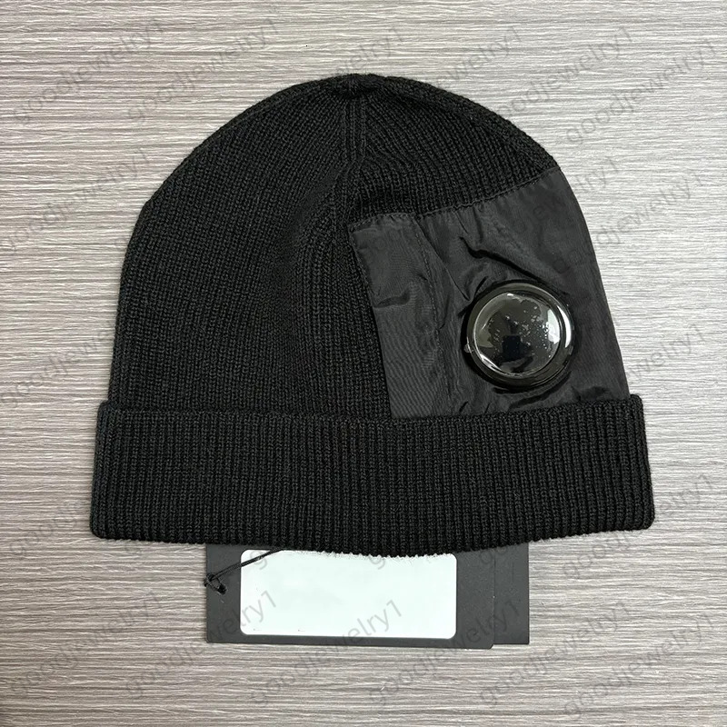Cpcompanyyyy Beanie 2025 New Luxury Designer One Lens New Men Knitted Hats Skull Caps Outdoor Women Uniesex Winter Beanie Black Bonnet Hat Gift Top Quality Beanie 543
