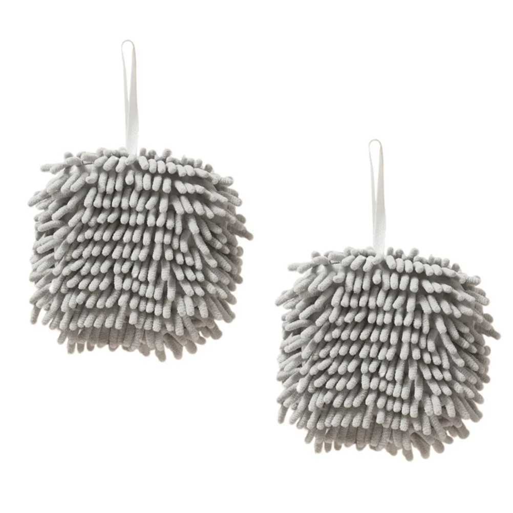 2pcs Hand Drying Chenille Hand Towels Quick Dry Bathroom Kitchen Kids Adult Use Portable Washable Soft Decorative Towels C251210