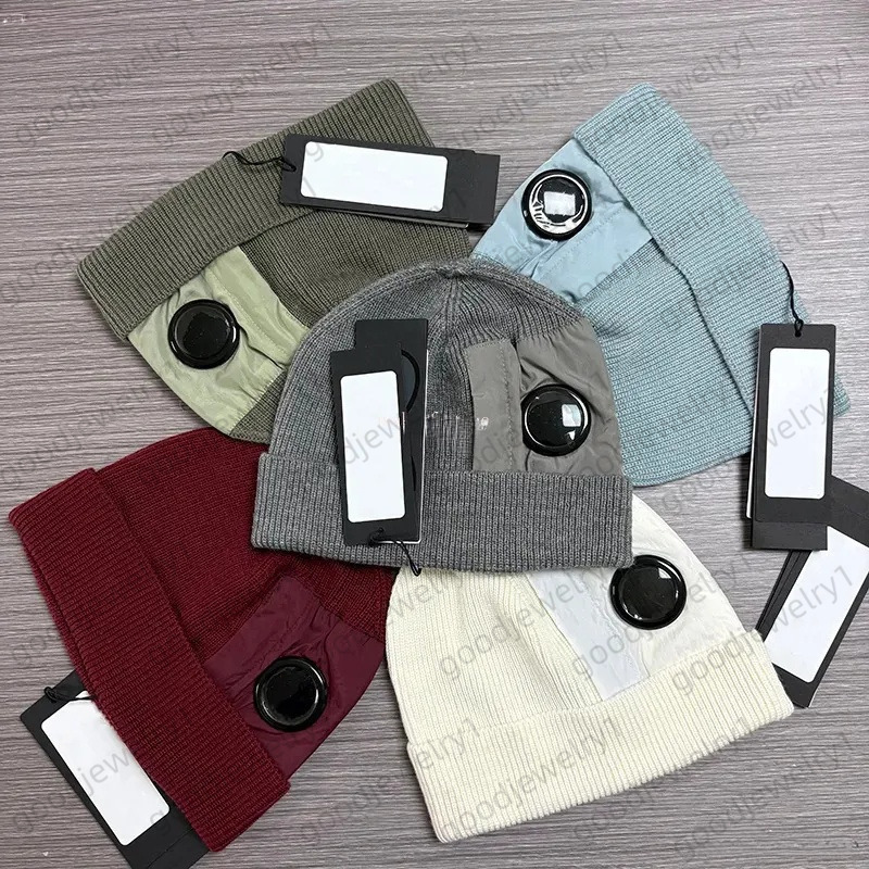 Cpcompanyyyy Beanie 2025 New Luxury Designer One Lens New Men Knitted Hats Skull Caps Outdoor Women Uniesex Winter Beanie Black Bonnet Hat Gift Top Quality Beanie b94