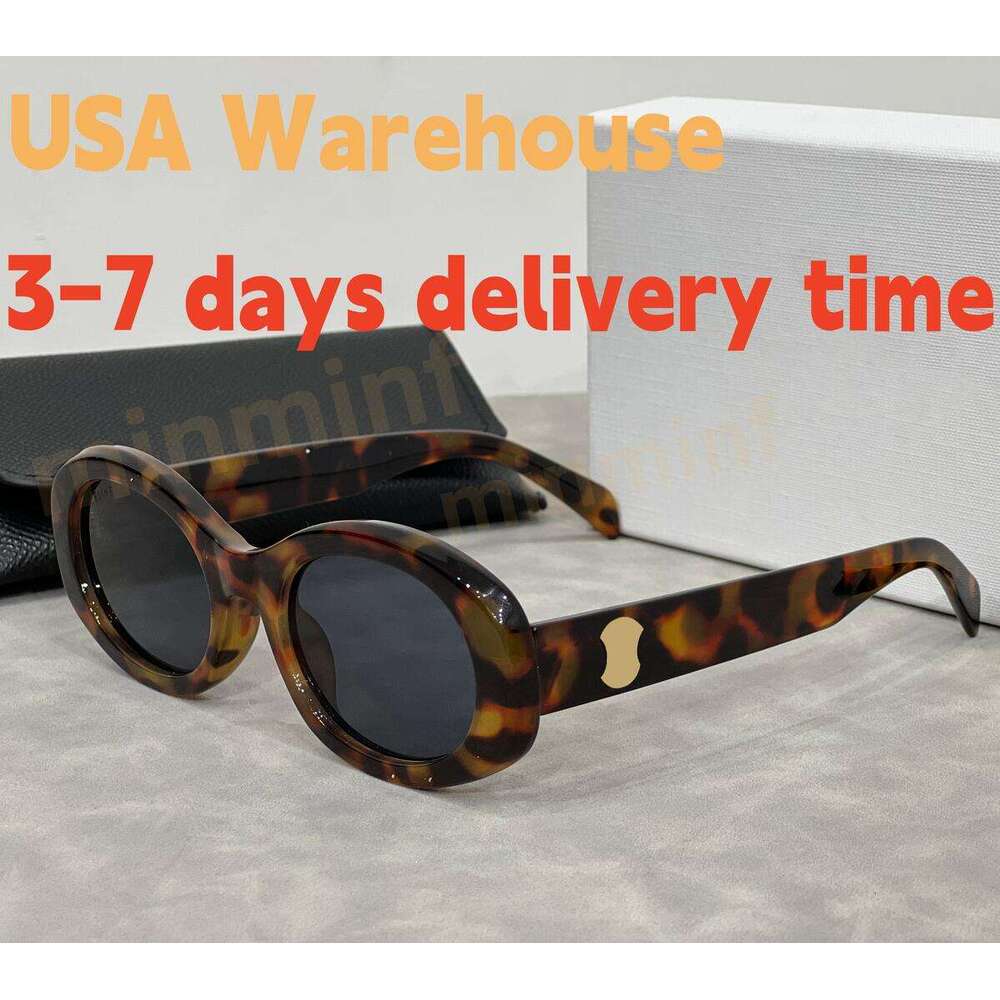 Fashion Luxury Designer Sunglasses Men's and Women's Small Squeezed Frame Oval Glasses Premium UV 400 Polarized Sunglasses