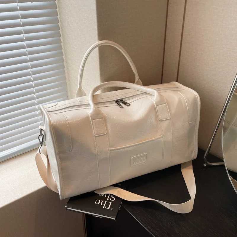 PU Large Capacity 2024 High Quality Travel Handbag Solid Color Zipper Popar Fi Shoder Bag Soft Versatile Crossbody Bag Y251209
