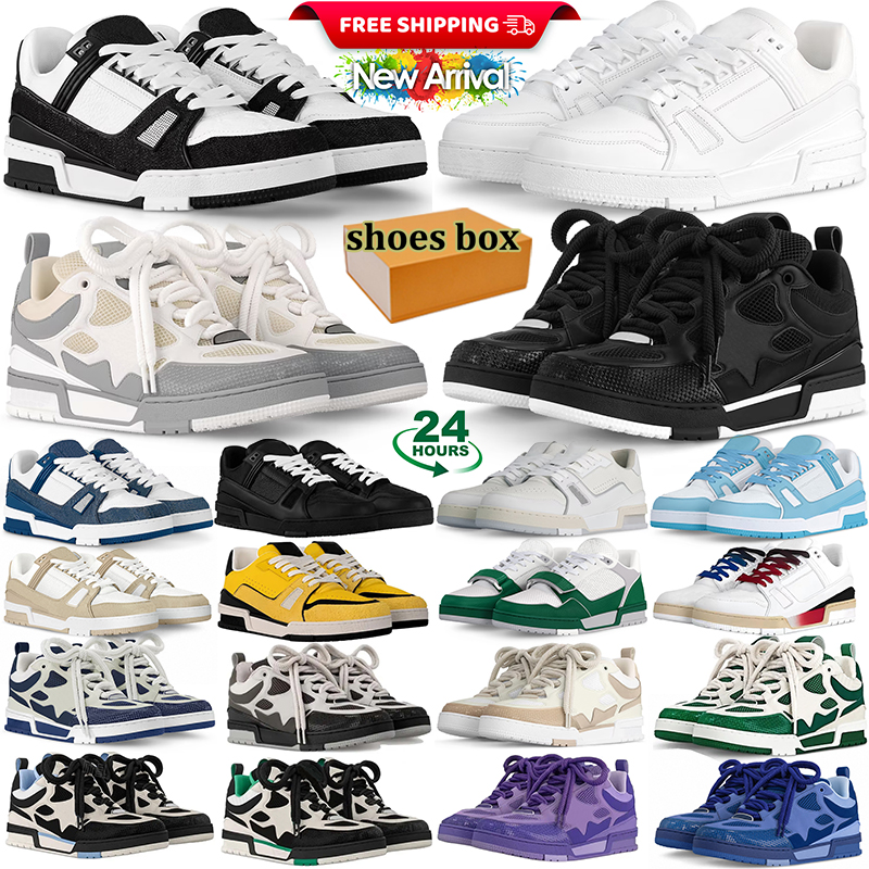 with box running shoes for men women designer sneakers pink black white blue silver men outdoor sports trainers chaussure scarpe Plate-forme EUR36-45