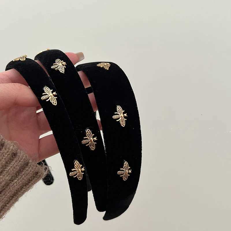 2025 Retro Hair Hoop Temperament Bee Wide Hair Hoop Haiands for Wen Girls French Versatile Fashion band Hair Accories Y251210